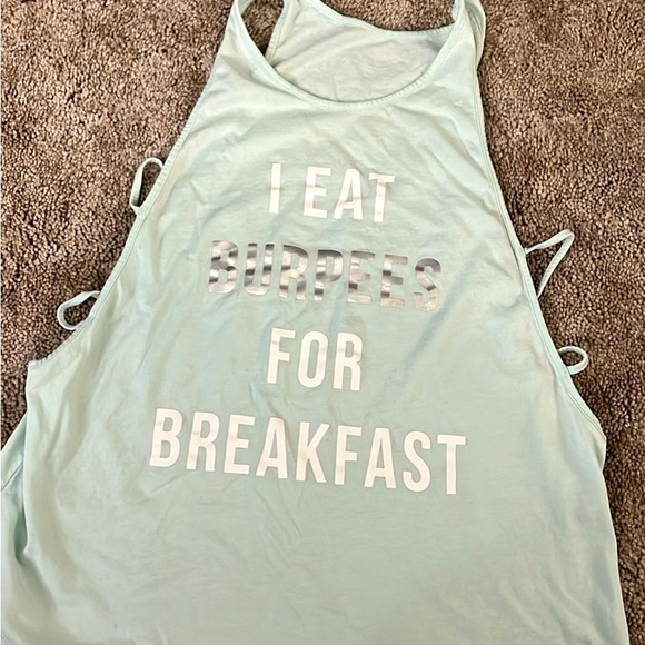 Burpees for Breakfast Women’s Tank - Picture 1 of 4